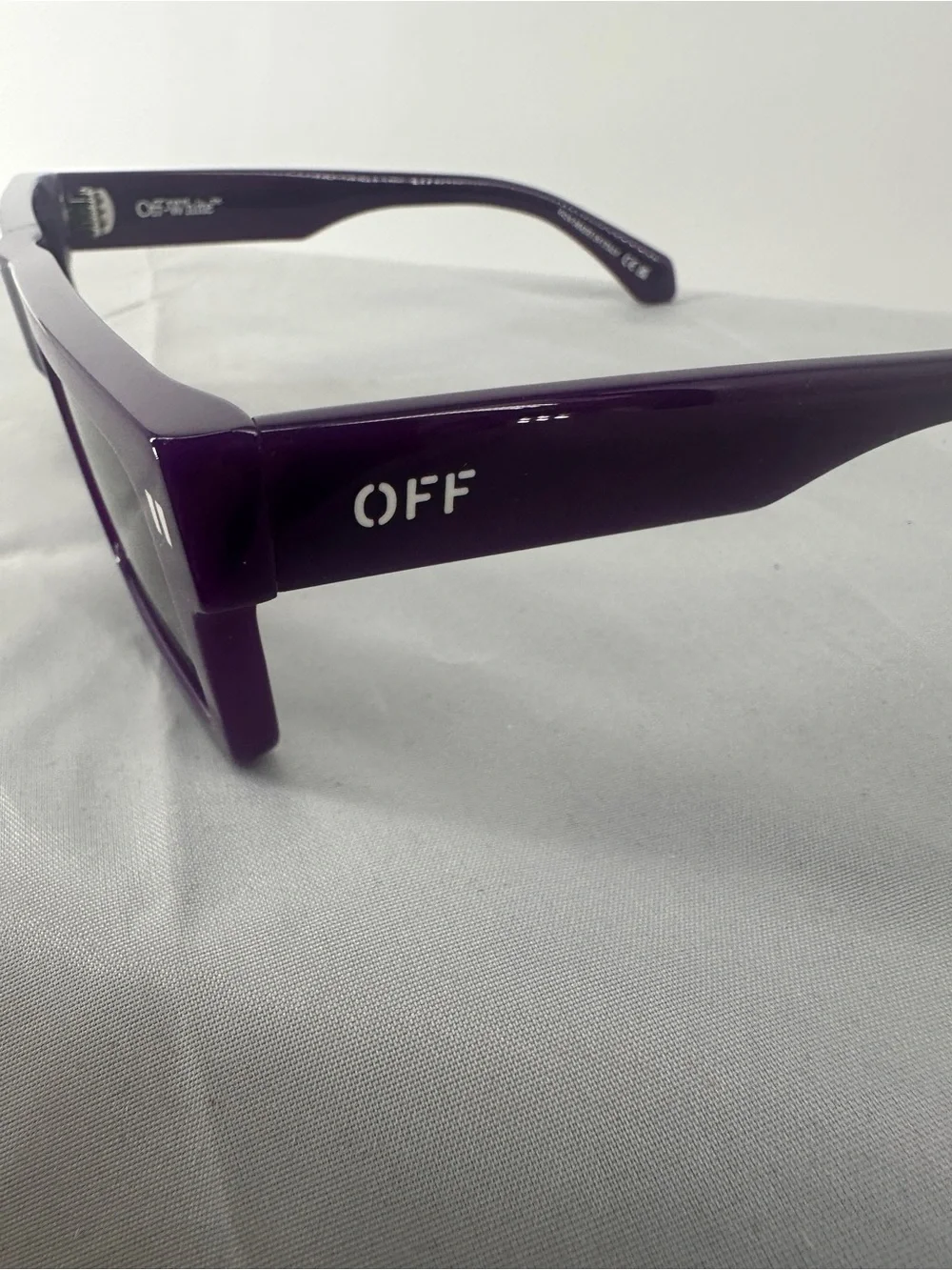 Off White purple Chandler sunglasses